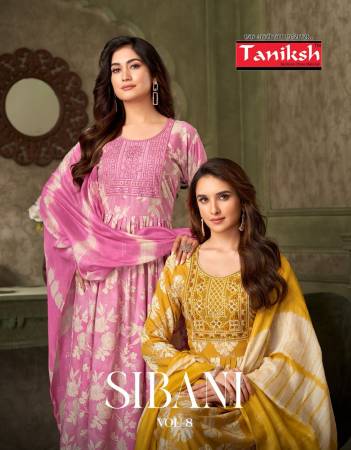 SIBANI VOL 8 BY TANIKSH DESIGNER SALWAR SUIT WHOLESALER IN INDIA
